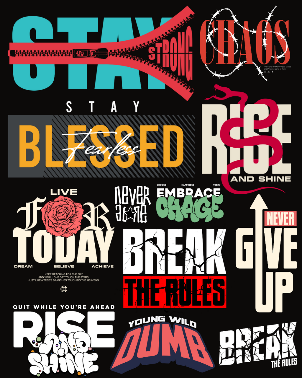 Ultimate Streetwear T-Shirt Designs| 700+ Exclusive Designs – Bears, Angels & Typography Collection